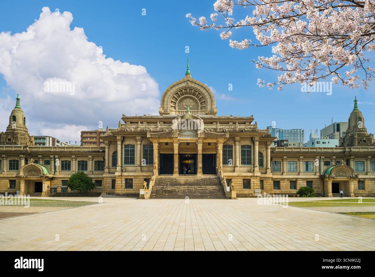 Tsukiji Honganji si trova nella città di Tokyo, Giappone Foto Stock