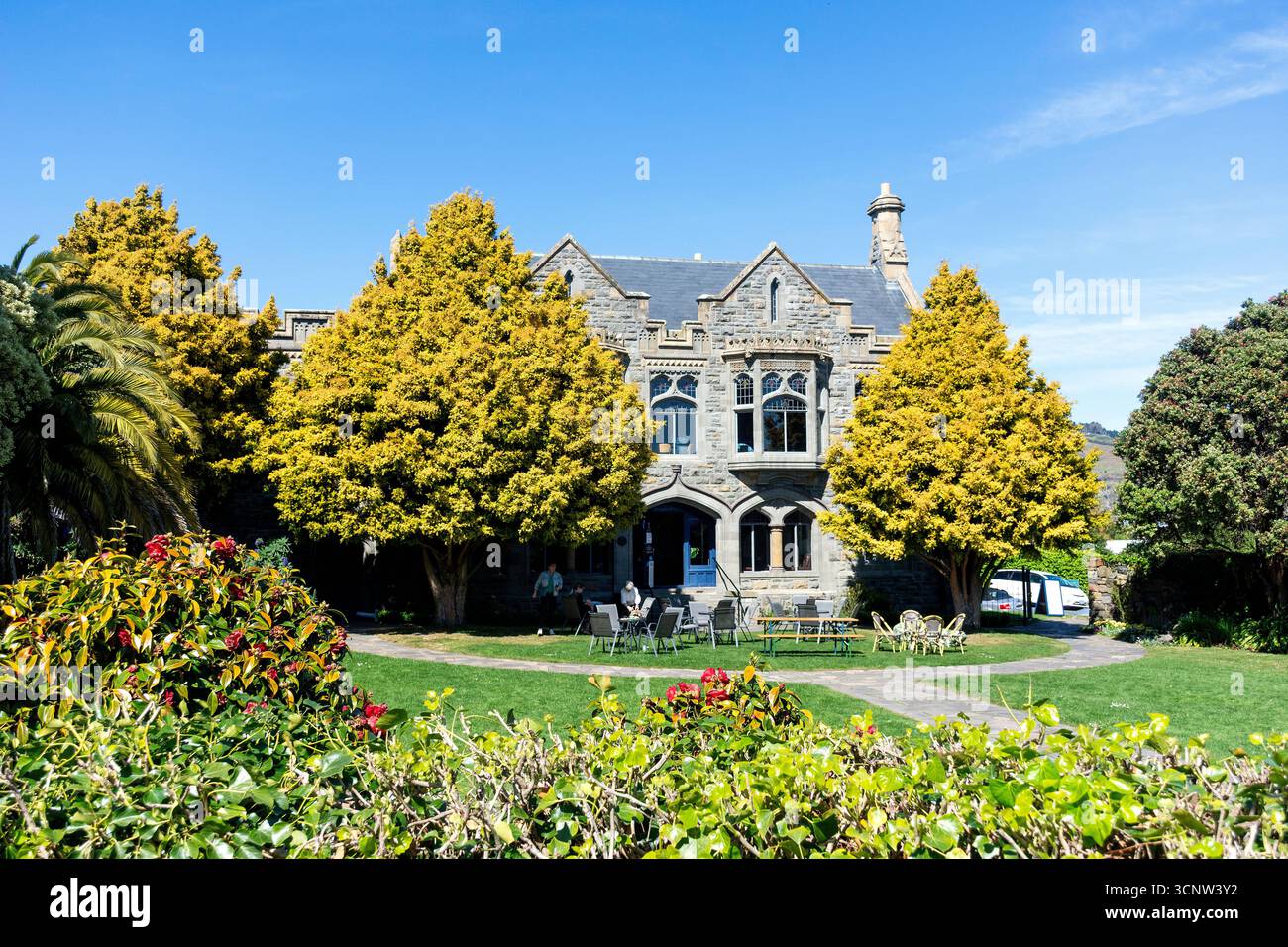 Cartello del Takahe dal giardino, Hackthorne Road, Cashmere, Christchurch (Ōtautahi), regione di Canterbury, nuova Zelanda Foto Stock