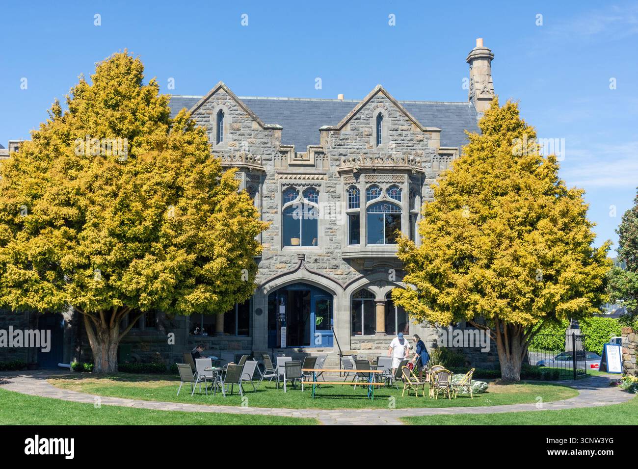 Cartello del Takahe dal giardino, Hackthorne Road, Cashmere, Christchurch (Ōtautahi), regione di Canterbury, nuova Zelanda Foto Stock