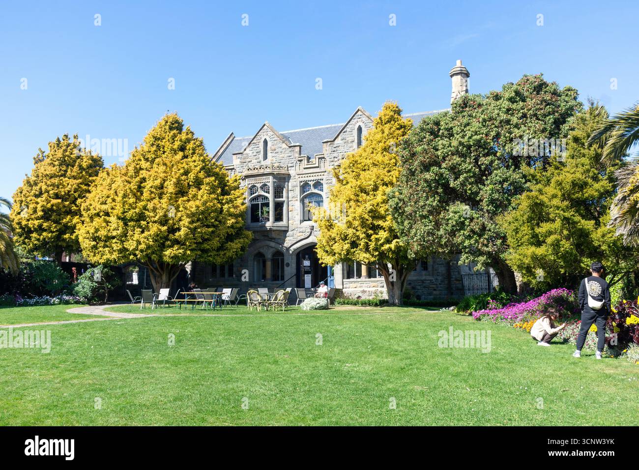 Cartello del Takahe dal giardino, Hackthorne Road, Cashmere, Christchurch (Ōtautahi), regione di Canterbury, nuova Zelanda Foto Stock