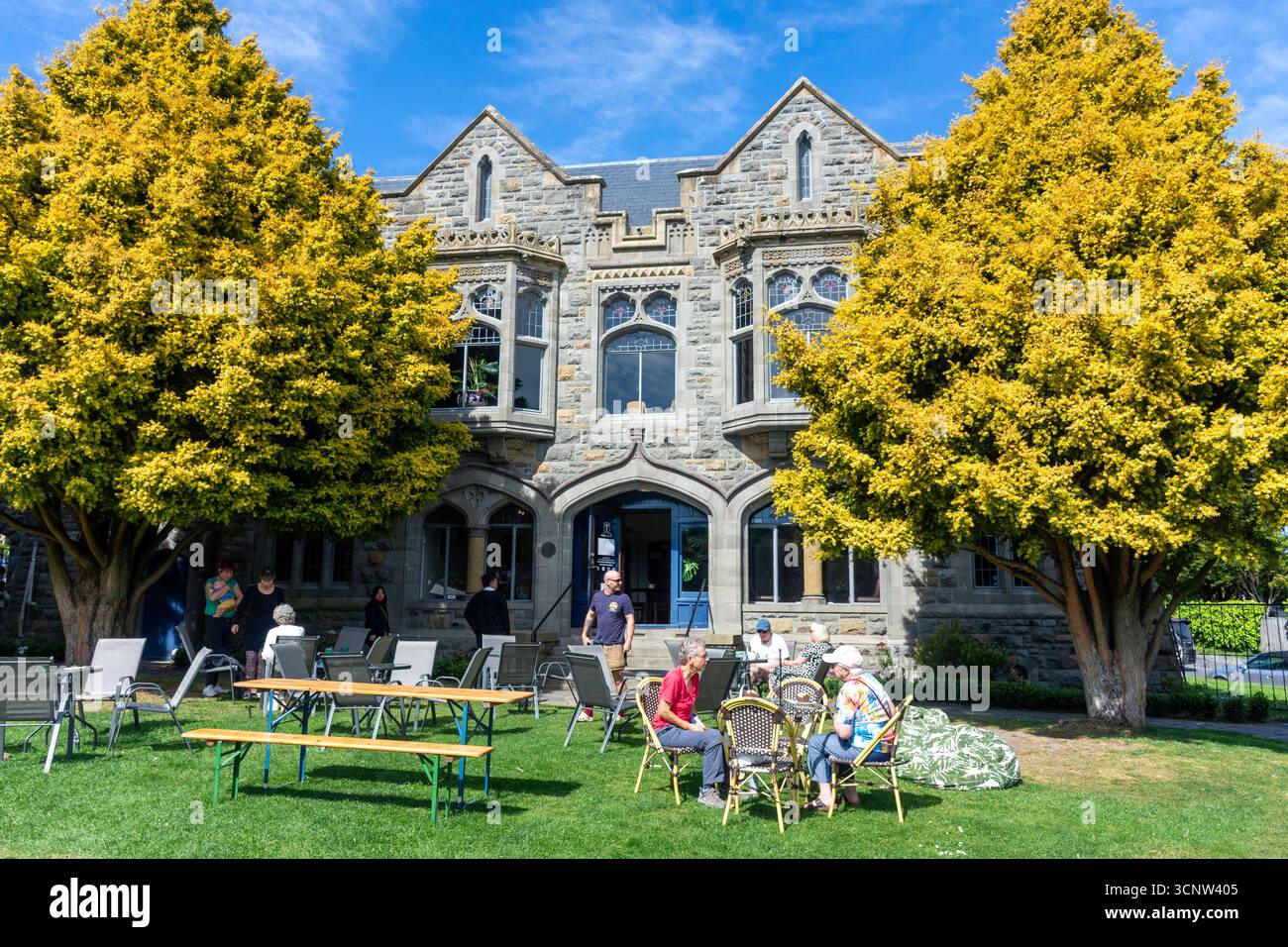 Cartello del Takahe dal giardino, Hackthorne Road, Cashmere, Christchurch (Ōtautahi), regione di Canterbury, nuova Zelanda Foto Stock