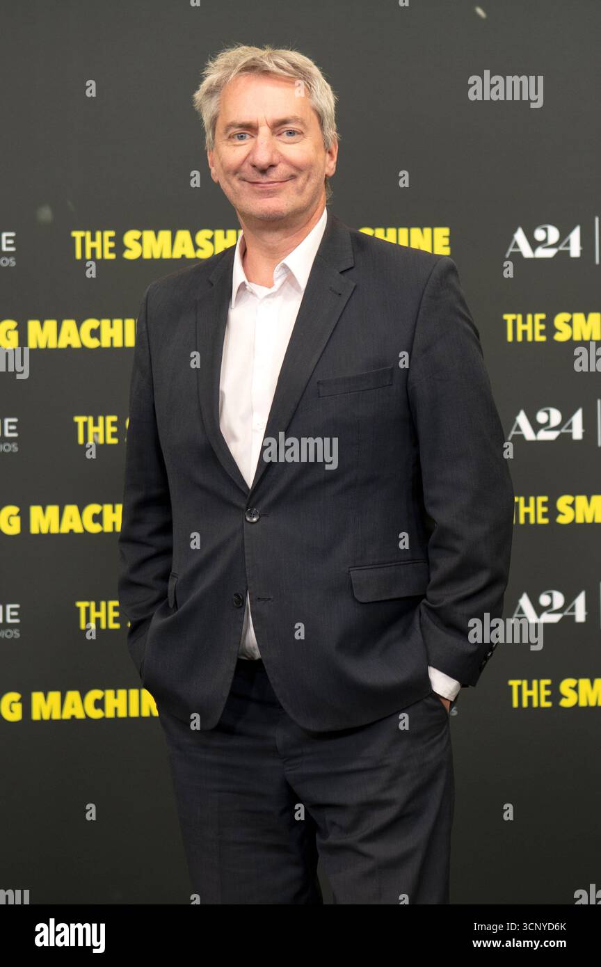 Fino a Schmerbeck bei der Premiere des Kinofims 'The Smashing Machine' in Zoo Palast. Berlino, 22.09.2025 Foto Stock