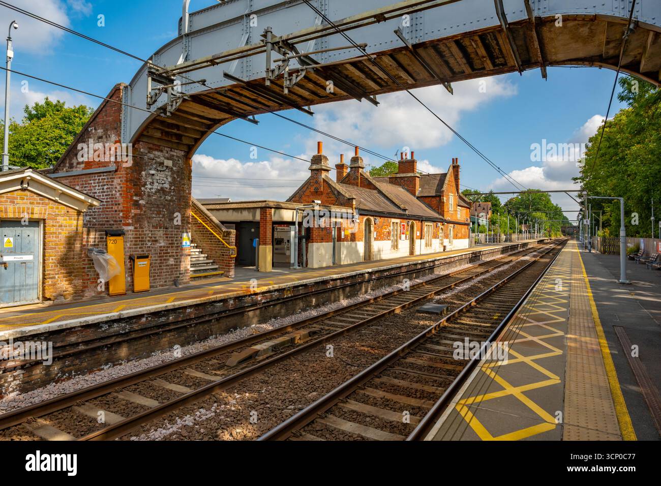 Stazione di Ingatestone Essex sulla Great Eastern Main Line Foto Stock