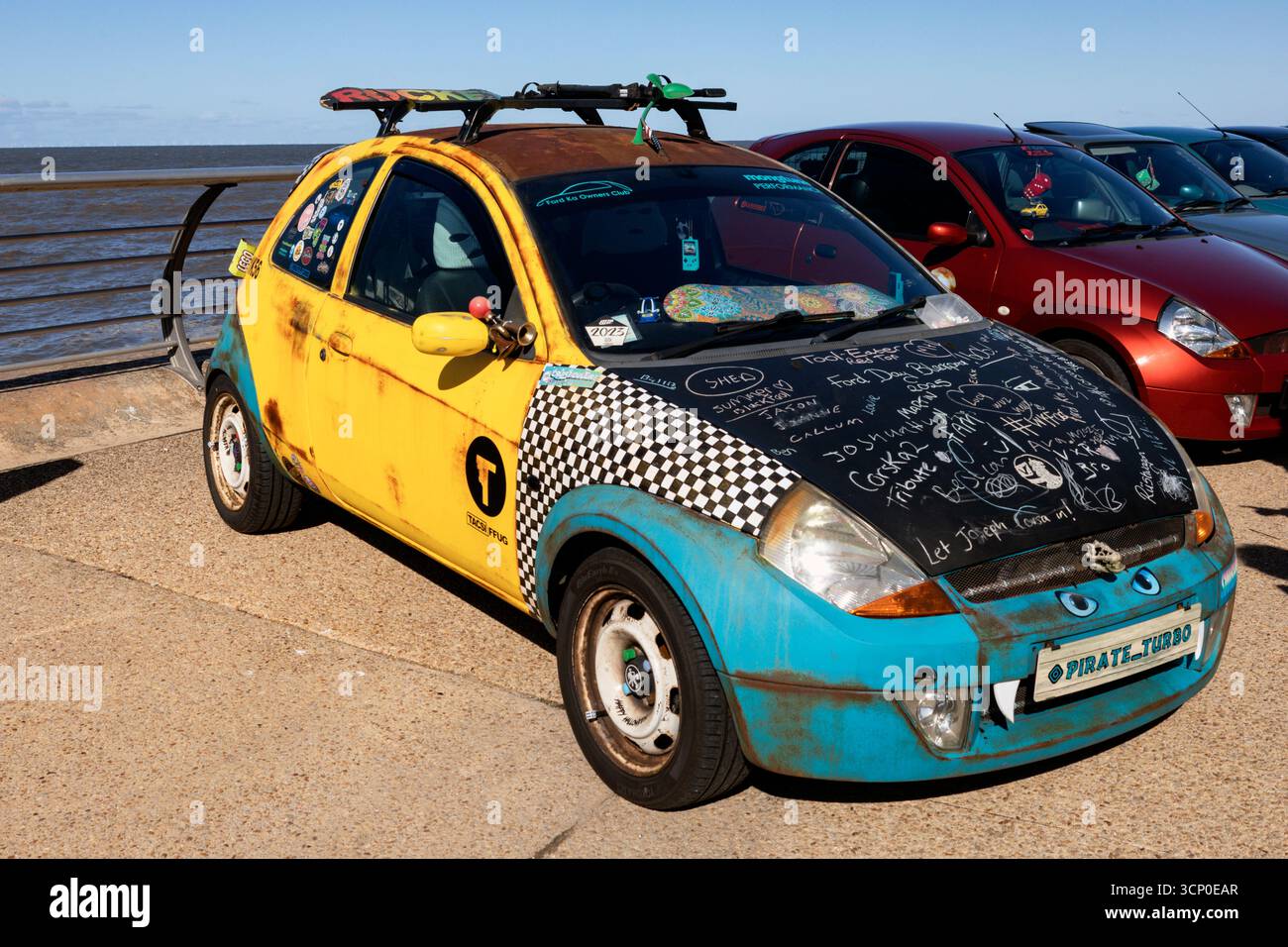 Ford Ka. Blackpool, Ford Day 2025. Foto Stock