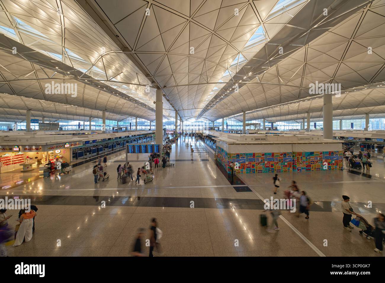 Aeroporto internazionale di Hong Kong, settembre 2025. Foto Stock