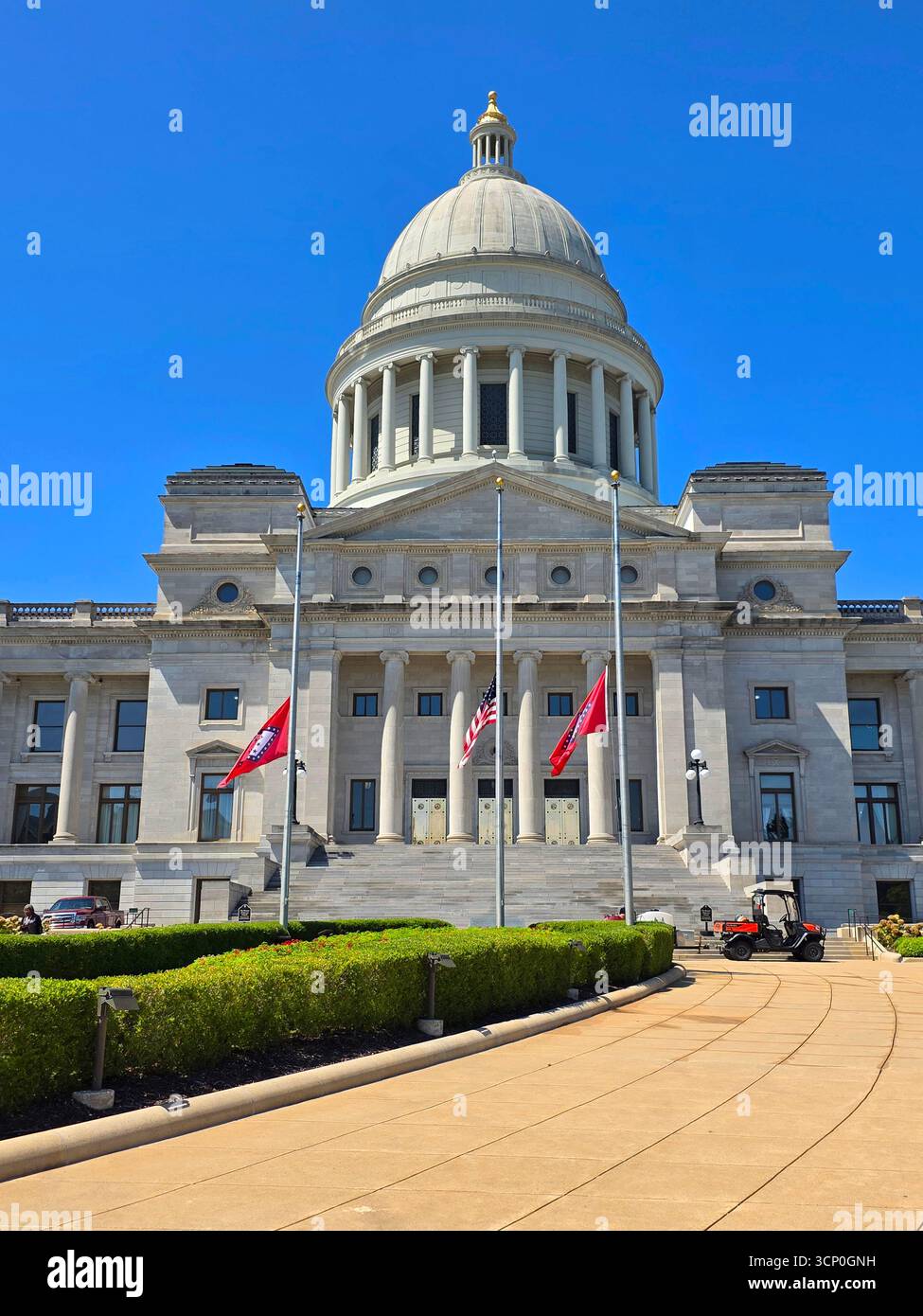 Sede del Campidoglio dell'Arkansas Little Rock Arkansas 09.15.2025 Foto Stock