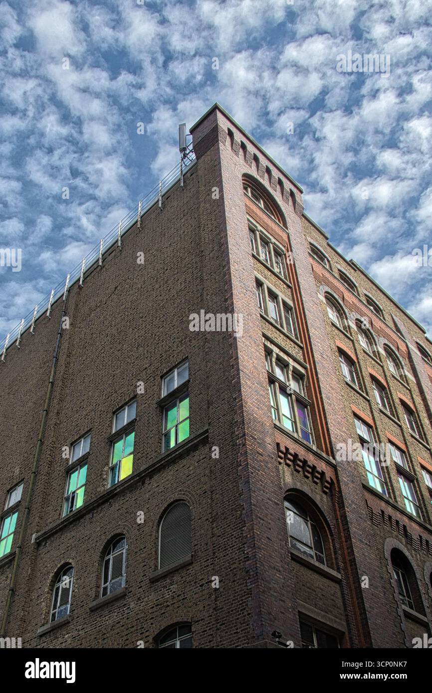Guinness Storehouse, Dublino, Old Brick Buildings Foto Stock