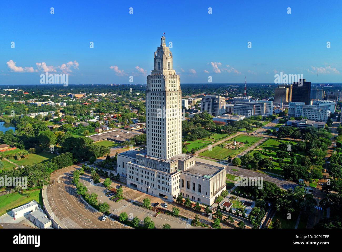 Baton Rouge, Louisiana State Capitol Art Deco Building 09.15.2025 Foto Stock