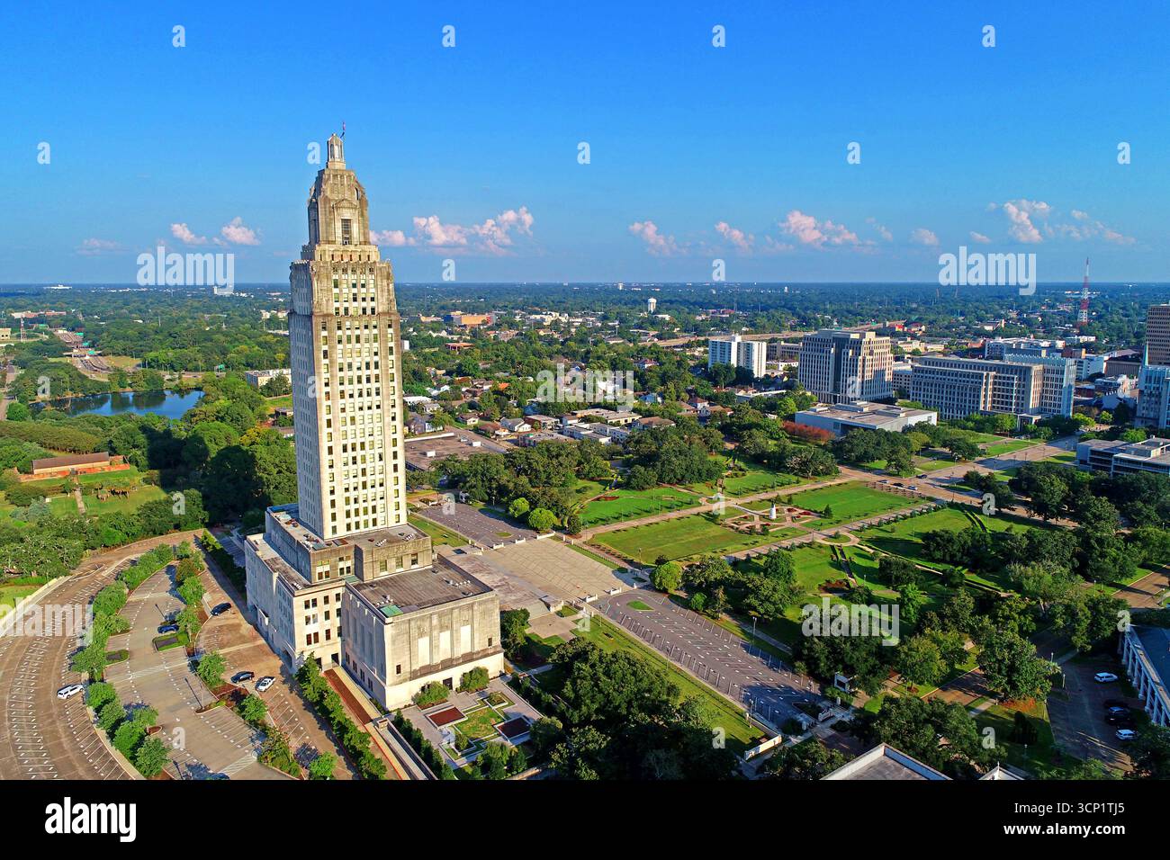 Baton Rouge, Louisiana State Capitol Art Deco Building 09.15.2025 Foto Stock