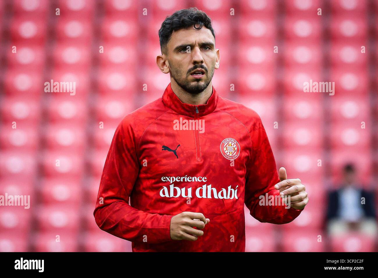 Ivan MARTIN di Girona durante la partita di calcio della Liga spagnola tra Athletic Club e Girona FC il 23 settembre 2025 allo stadio San Mames di Bilbao, in Spagna Foto Stock