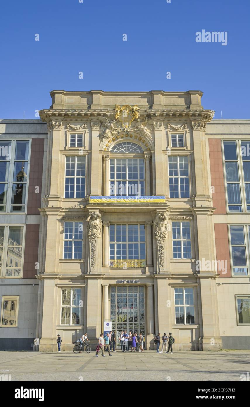 ESMT, edificio del Consiglio di Stato, Schlossplatz, Mitte, Berlino, Germania Foto Stock