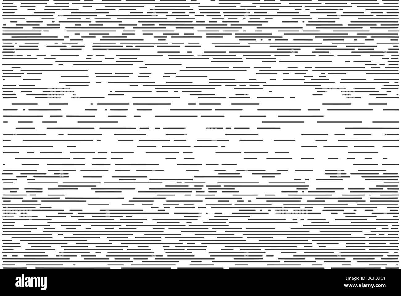 Sfondo decorato a linee tratteggiate geometrico astratto trendy senza cuciture discreto.texture a righe, griglia irregolare casuale. Illustrazione vettoriale Illustrazione Vettoriale