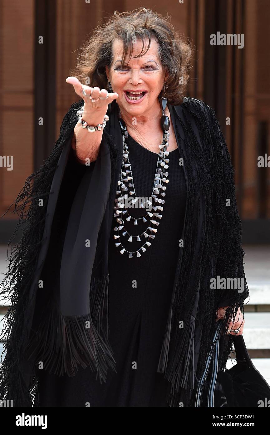 Roma Cinema Fest 2018. Festival del Cinema di Roma. Red carpet film italiani brave persone. Nella foto: Claudia Cardinale Foto Stock