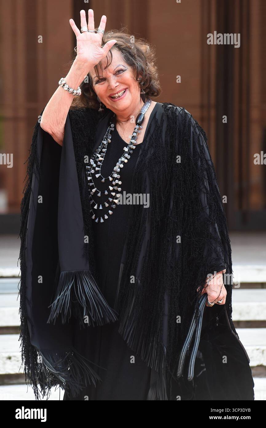 Roma Cinema Fest 2018. Festival del Cinema di Roma. Red carpet film italiani brave persone. Nella foto: Claudia Cardinale Foto Stock