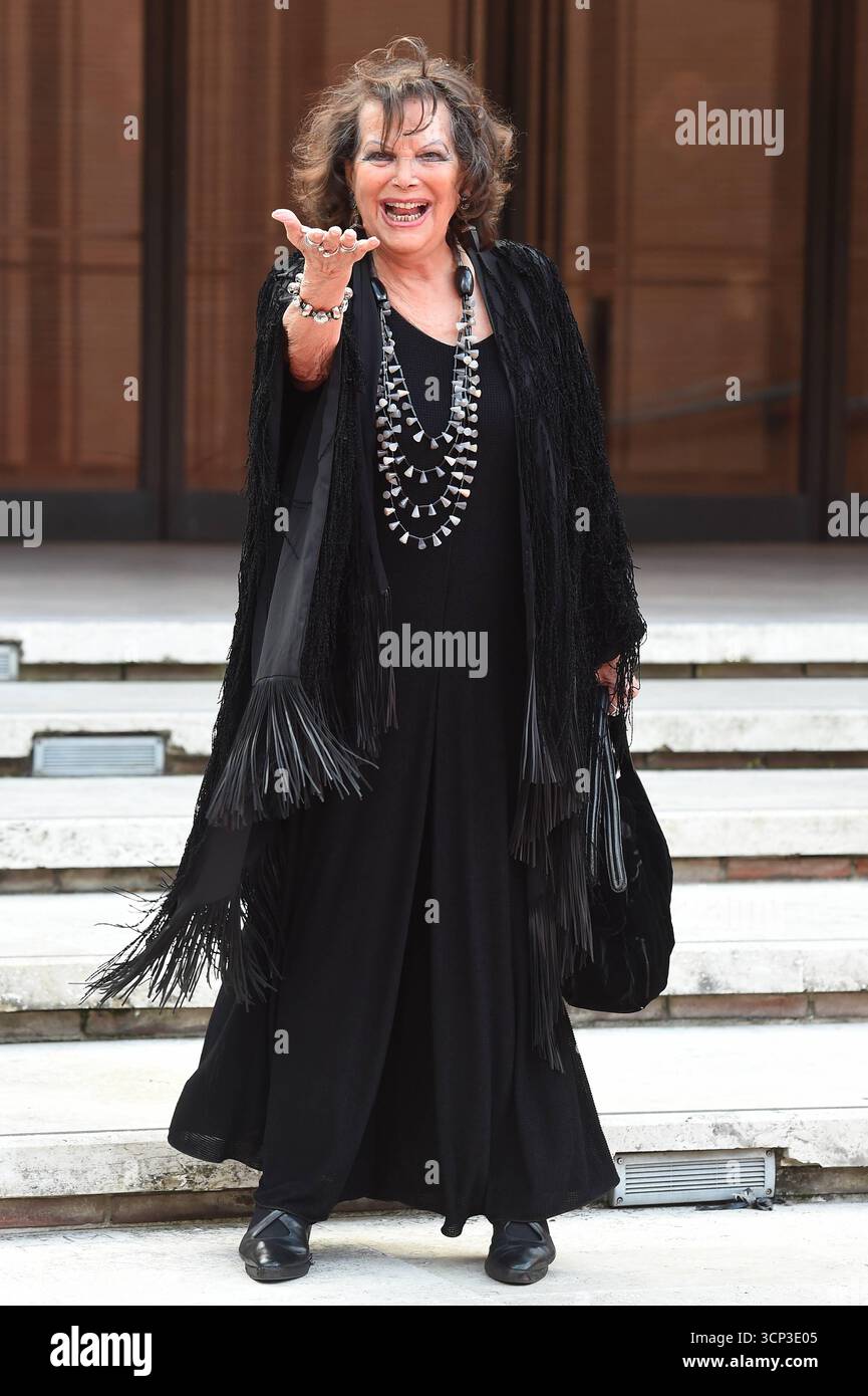 Roma Cinema Fest 2018. Festival del Cinema di Roma. Red carpet film italiani brave persone. Nella foto: Claudia Cardinale Foto Stock