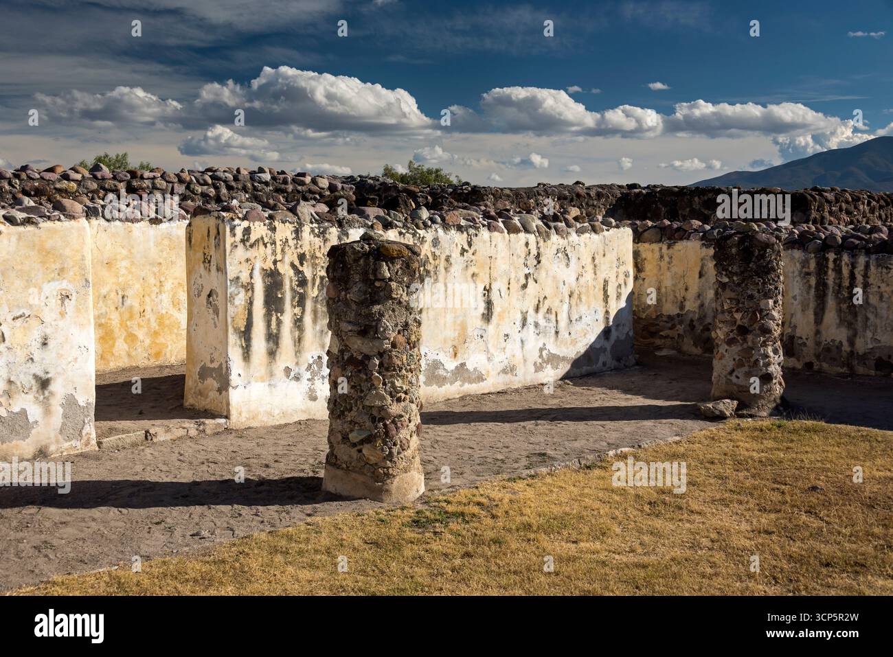 Zona archeologica di Yagul, Oaxaca, Messico Foto Stock