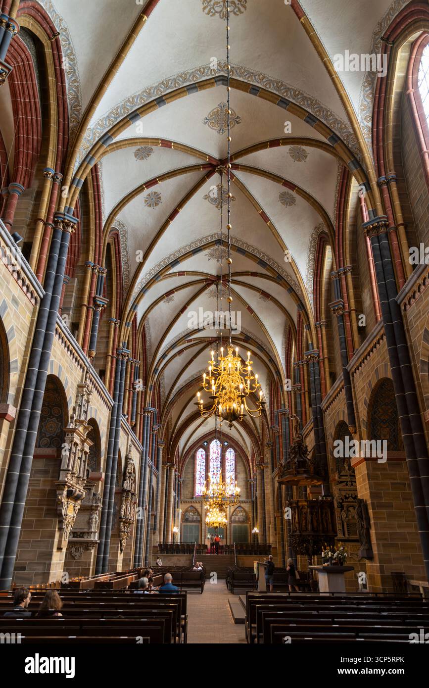 Interno della cattedrale, Brema, Germania, Europa Foto Stock