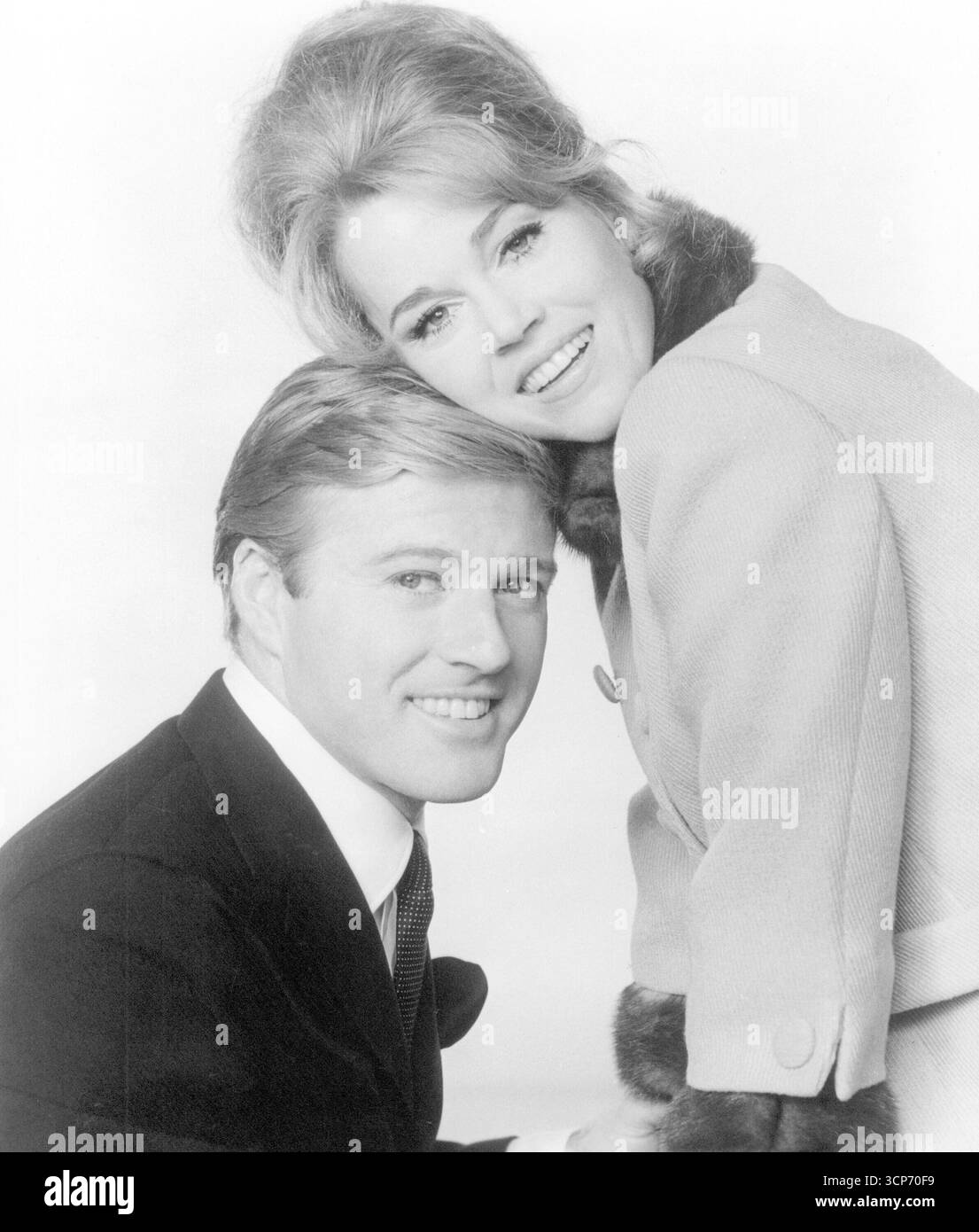 JANE FONDA e ROBERT REDFORD in BAREFOOT IN THE PARK (1967), diretto da GENE SAKS. Credito: FOTO/album DI IMPORTANZA FONDAMENTALE Foto Stock