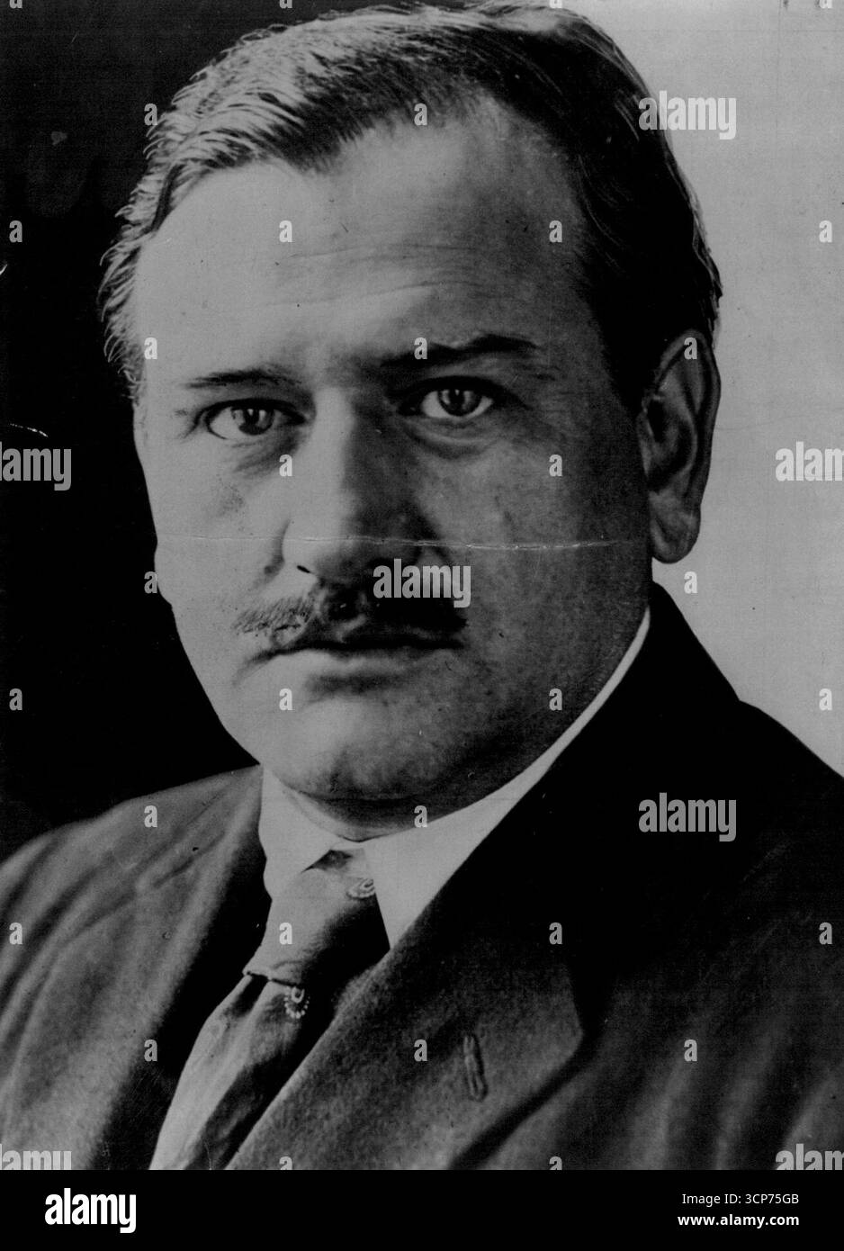 M. Daladier. 30 aprile 1938. Foto Stock