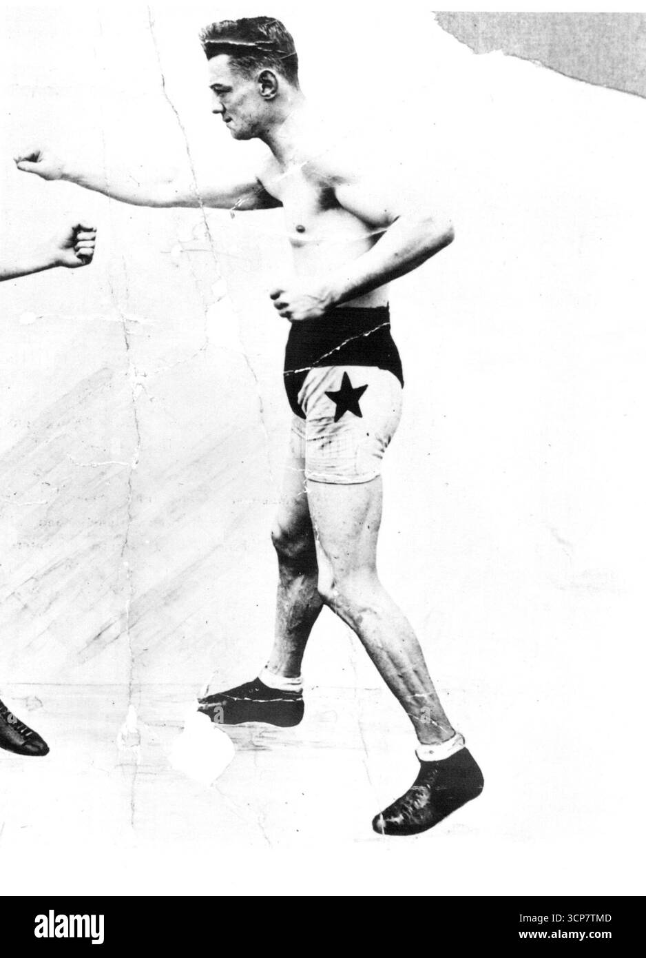 Eugene Criqui - Francia. 1° gennaio 1949. (Foto di Edwards). Foto Stock