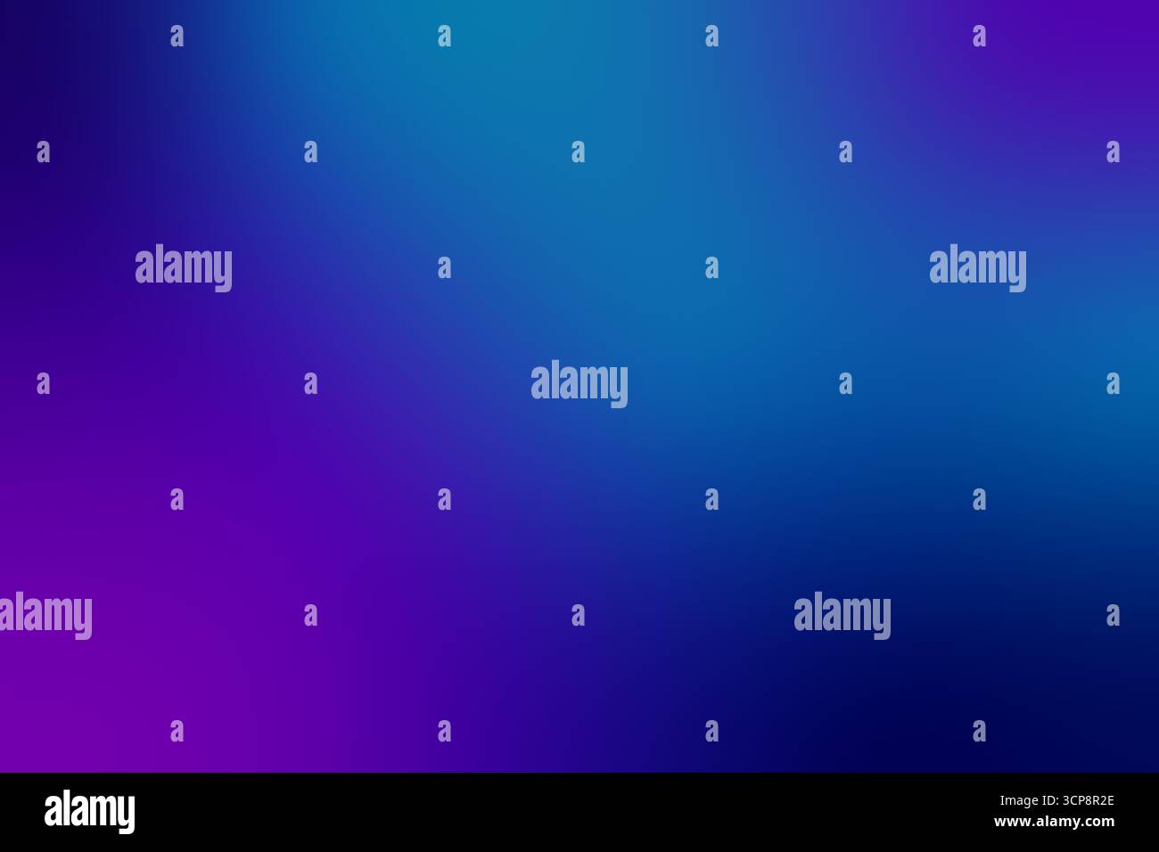 Illustrazione di sfondo con sfumature vivaci in colori viola e blu sfocati. Foto Stock