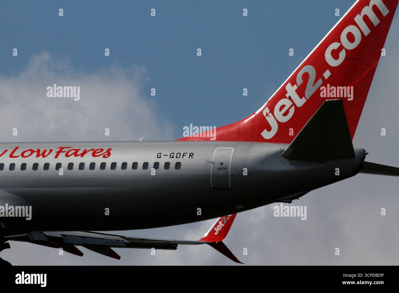 G-GDFR. Boeing 737-8Z9, Boeing 737-800, Foto Stock