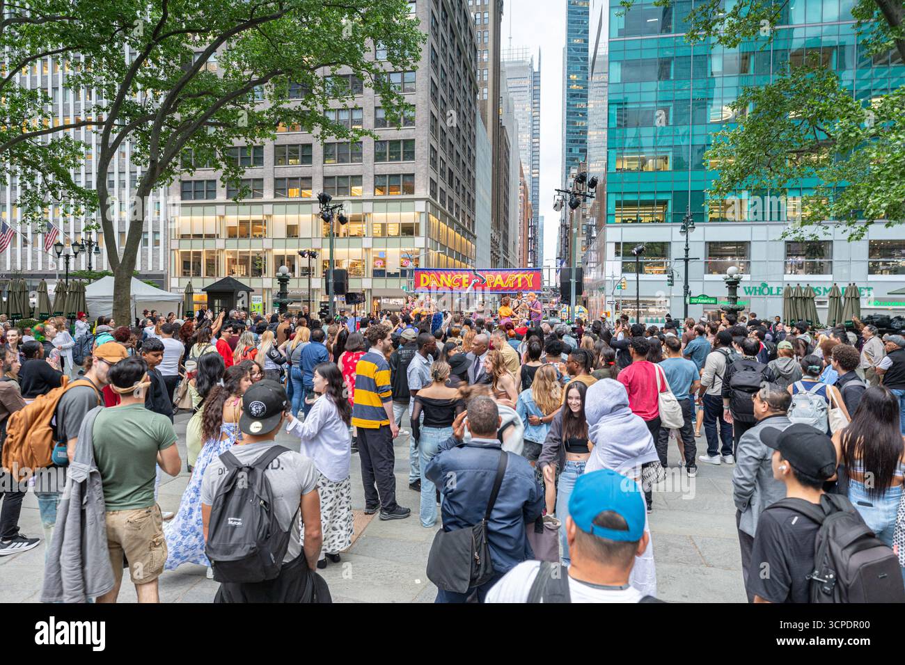 Festa di ballo al Briant Park di New York Foto Stock