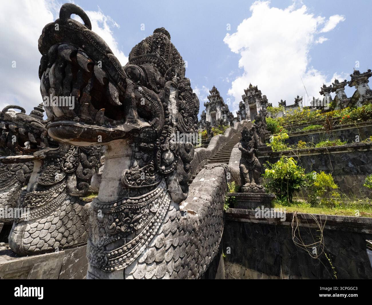 Tempio pura Lempuyang, porta del Paradiso, Bali, Indonesia Foto Stock