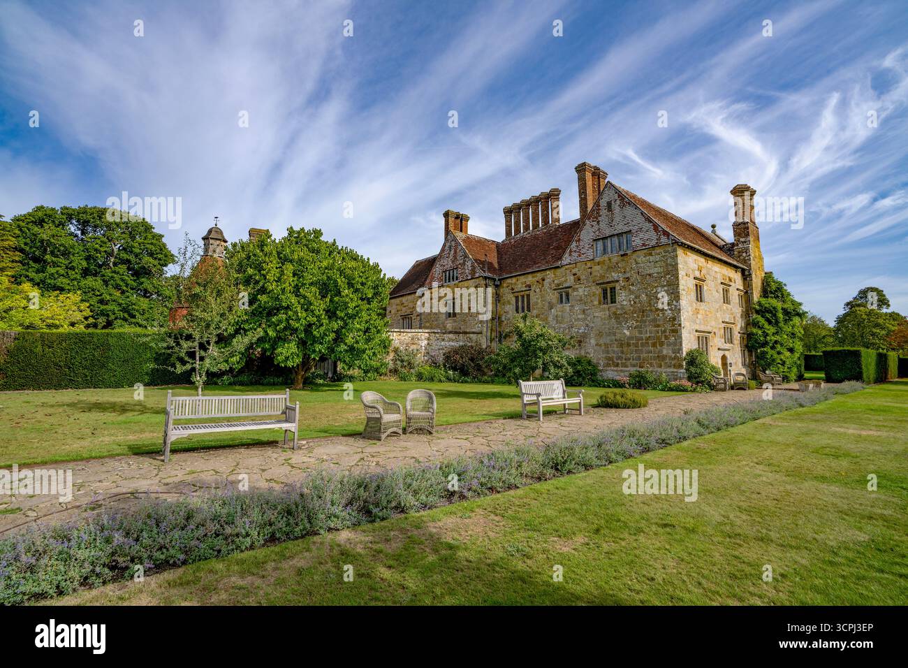 Bateman's home di Rudyard Kipling Burwash East Sussex England Regno Unito Foto Stock
