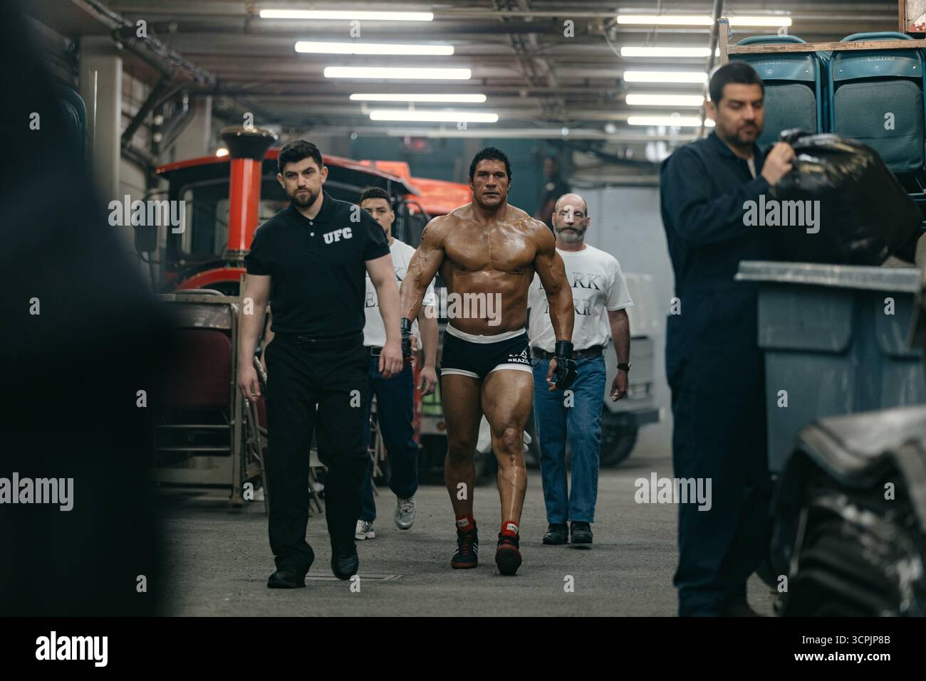 La Smashing Machine Dwayne Johnson Foto Stock
