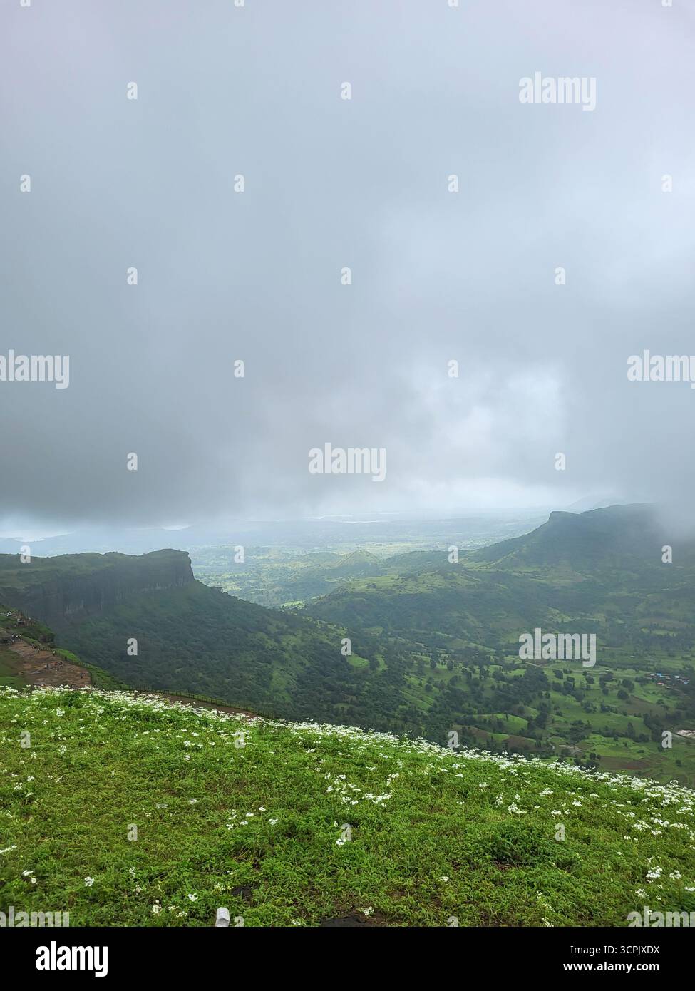 Montagne in India - Immagine stock catturata con smartphone