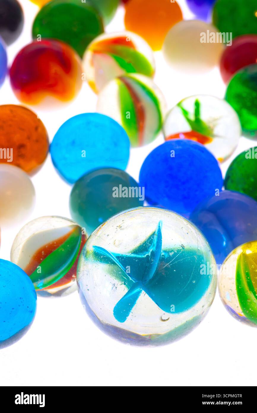 WA26350-00...... WASHINGTON - dettaglio di biglie. Foto Stock