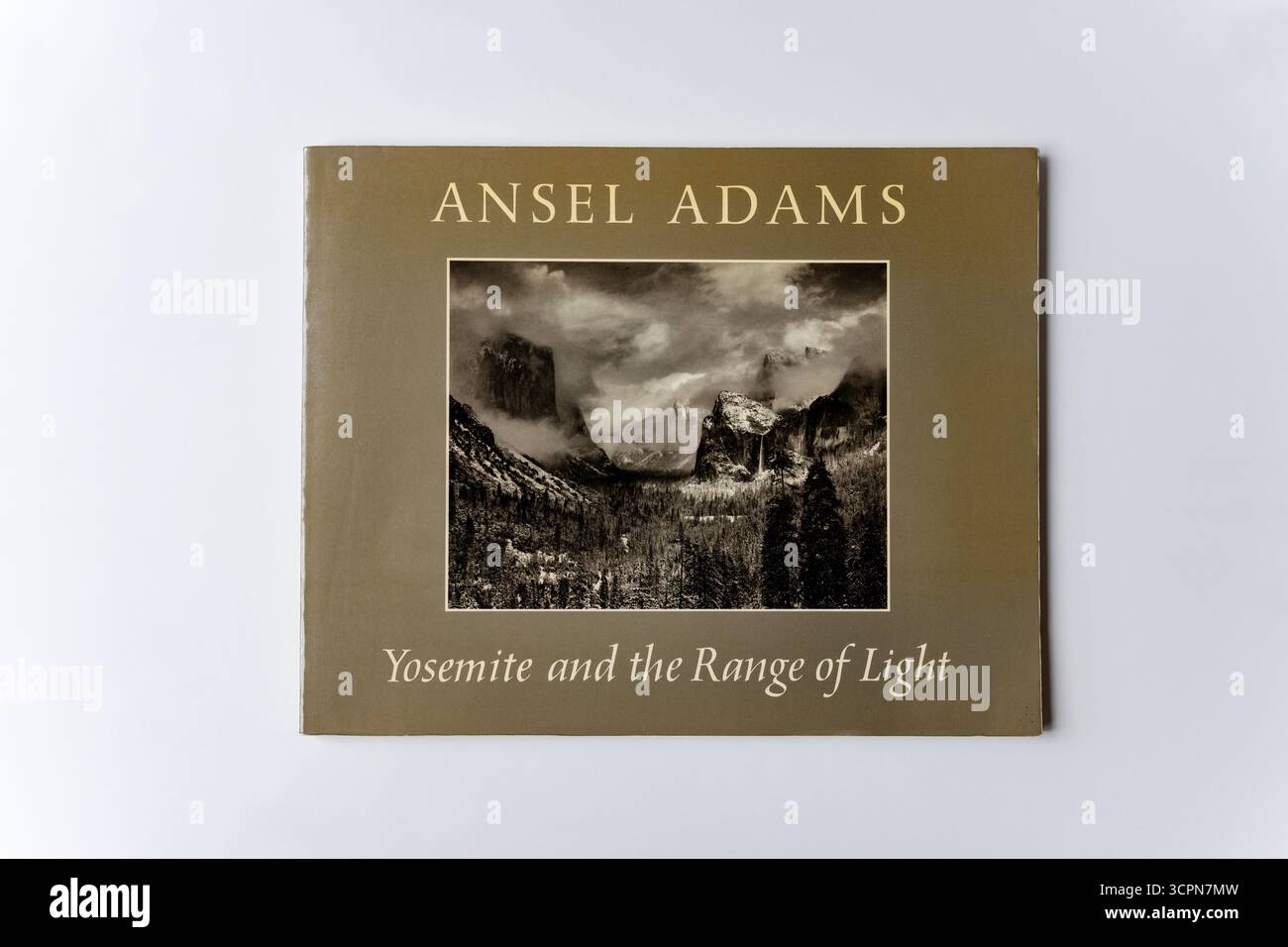 Ansel Adams Yosemite e il raggio di luce Foto Stock