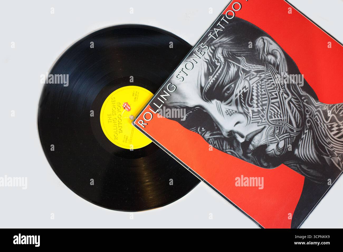 L'album dei Rolling Stones Tattoo You Foto Stock