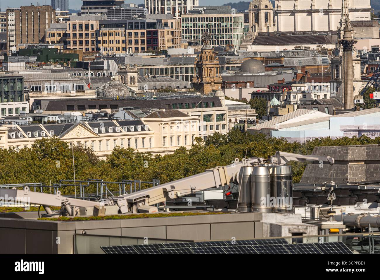 Vista di Londra dalla Cattedrale di Westminster Foto Stock