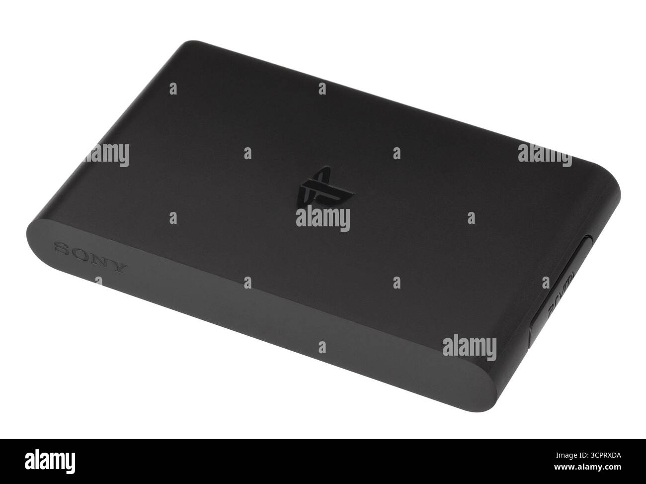 2014 PlayStation TV, modello VTE-1001, una microconsole rilasciata da Sony in Nord America Foto Stock