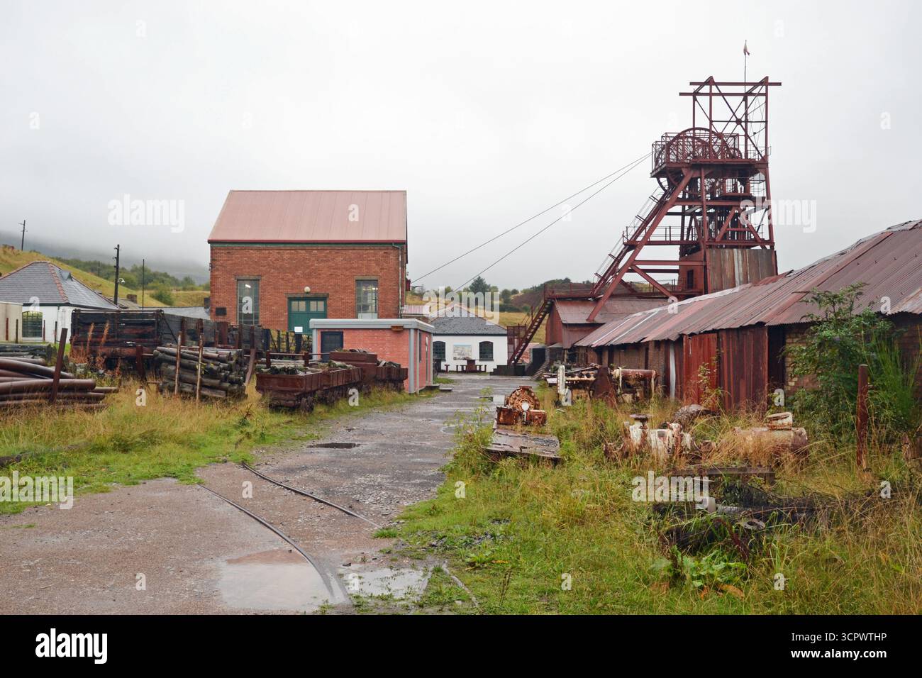 Big Pit National Coal Museum, Newport, Galles del Sud, Regno Unito Foto Stock