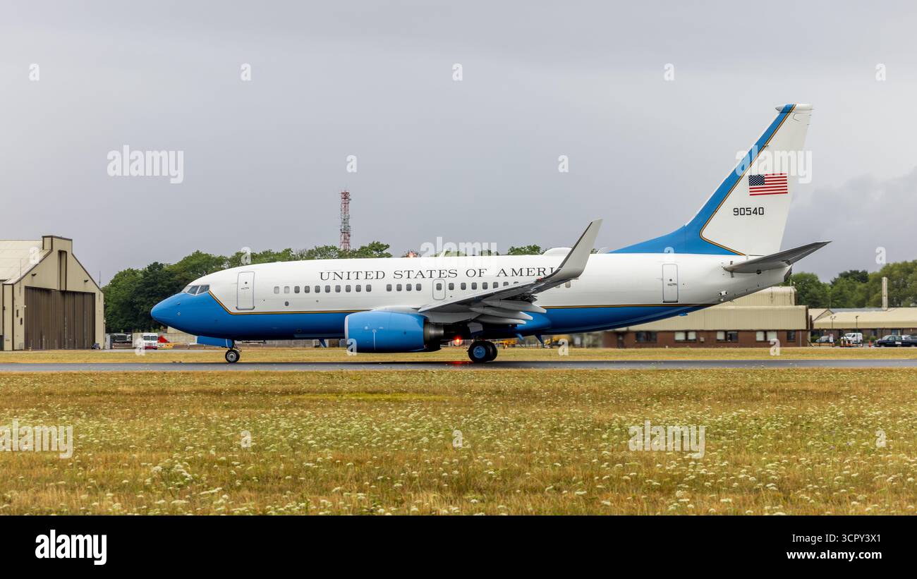Stati Uniti d'America - Boeing C-40, al Royal International Air Tattoo 2025. Foto Stock