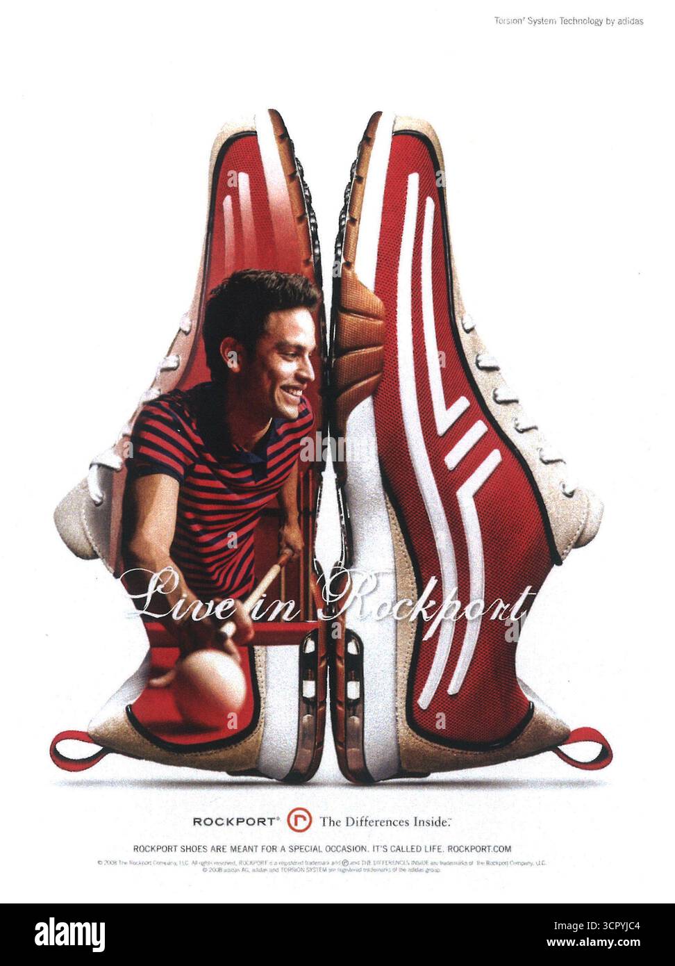 2008 scarpe Rockport ad Foto Stock