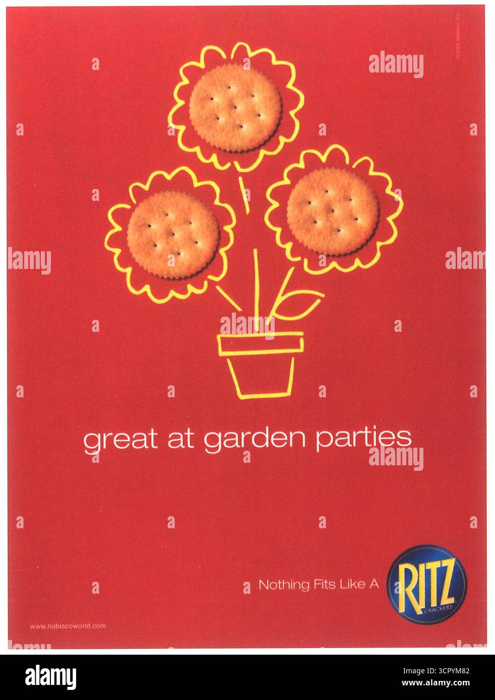 2000 annunci Ritz Crackers Foto Stock