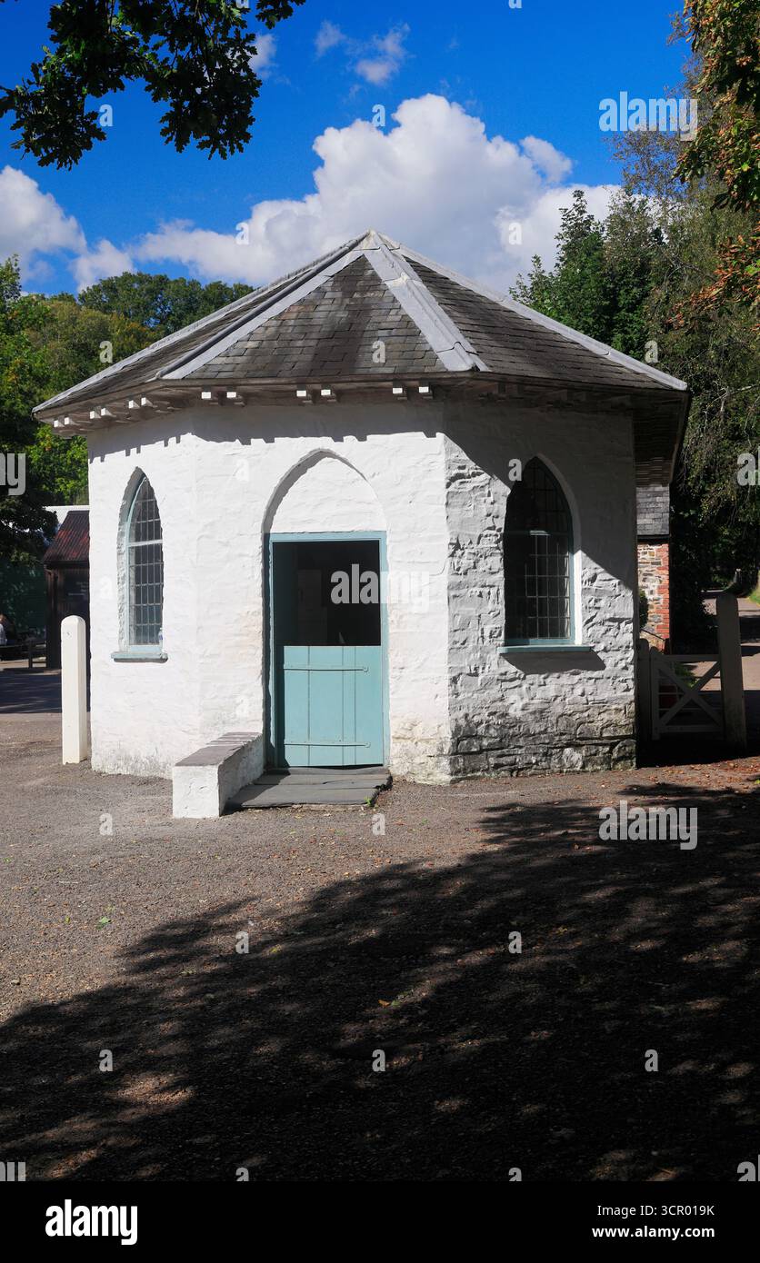 Casa del pedaggio, Museo di Storia Nazionale/Amgueddfa Werin Cymru, St Fagan, Cardiff, Galles del Sud. Foto Stock