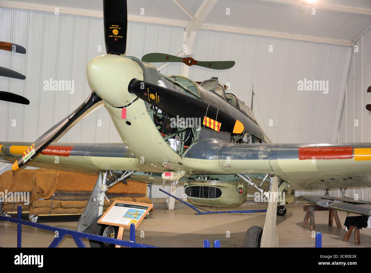 Sea Hurricane 1b, Shuttleworth Trust, Old Warden, Bedfordshire, Regno Unito Foto Stock