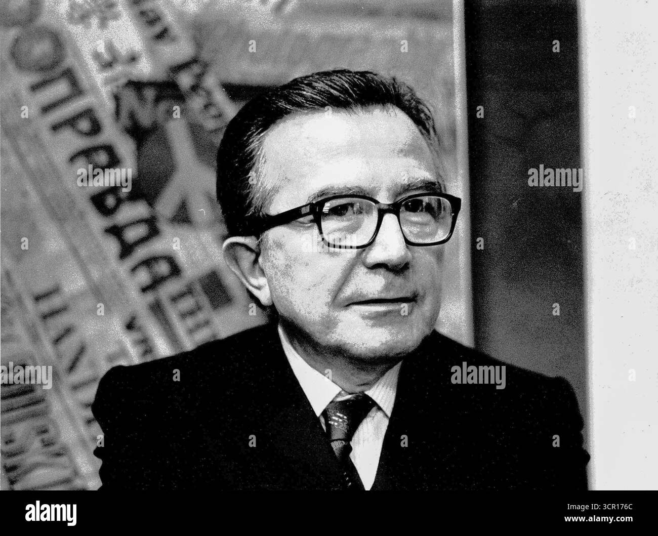 Il politico italiano Giulio Andreotti, Roma, Italia Foto Stock
