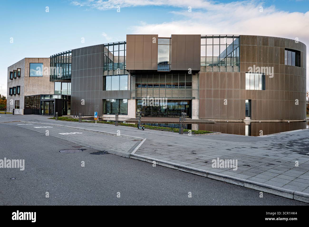 Edda la Casa degli studi islandesi all'Università dell'Islanda; sede dell'Istituto Árni Magnússon e manoscritti Foto Stock