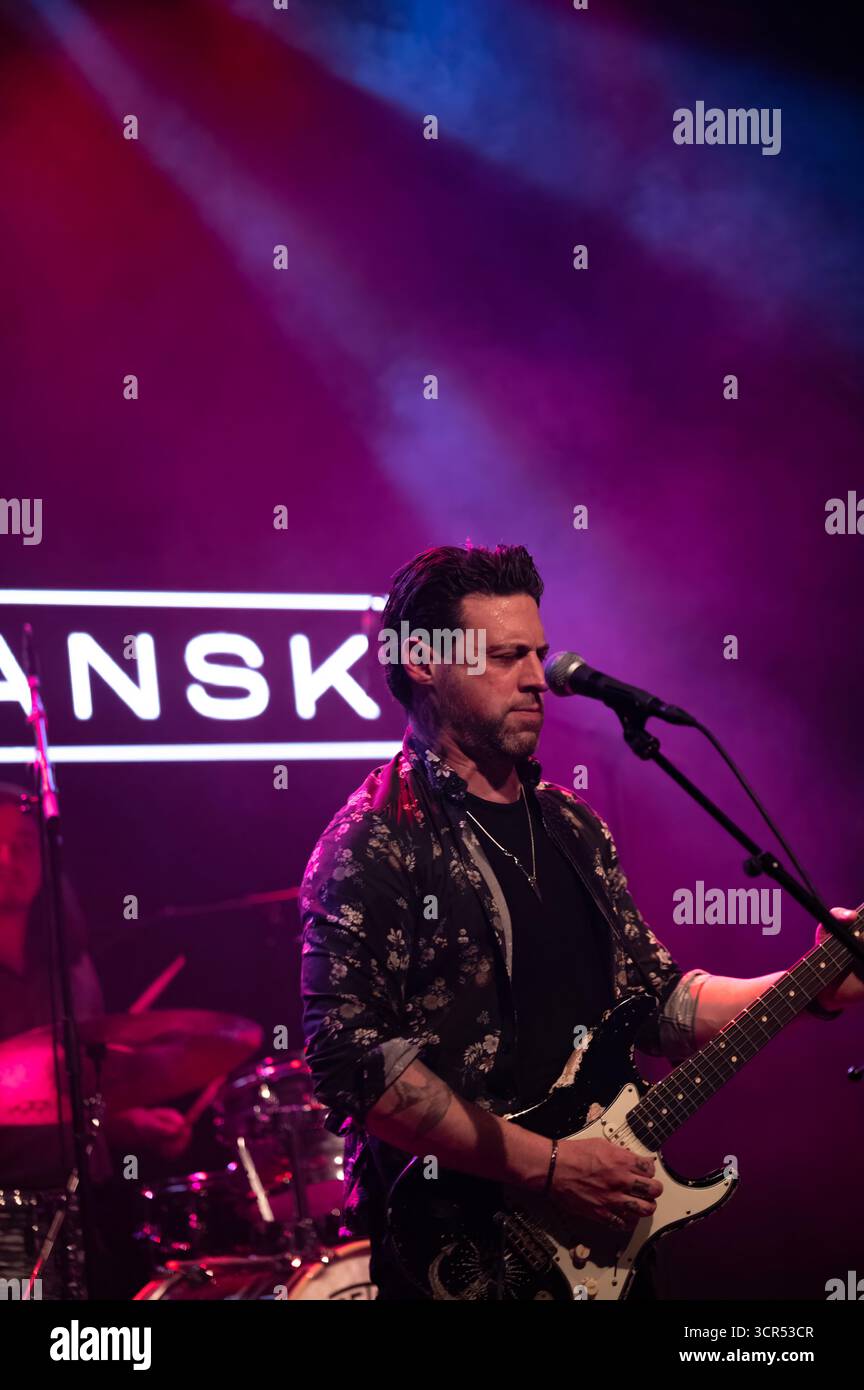 Amsterdam, Paesi Bassi. 28 settembre 2025. Dan Patlansky al Q-Factory di Amsterdam Paesi Bassi 28-9-2025 credito: Robert vant Hoenderdaal/Alamy Live News Foto Stock