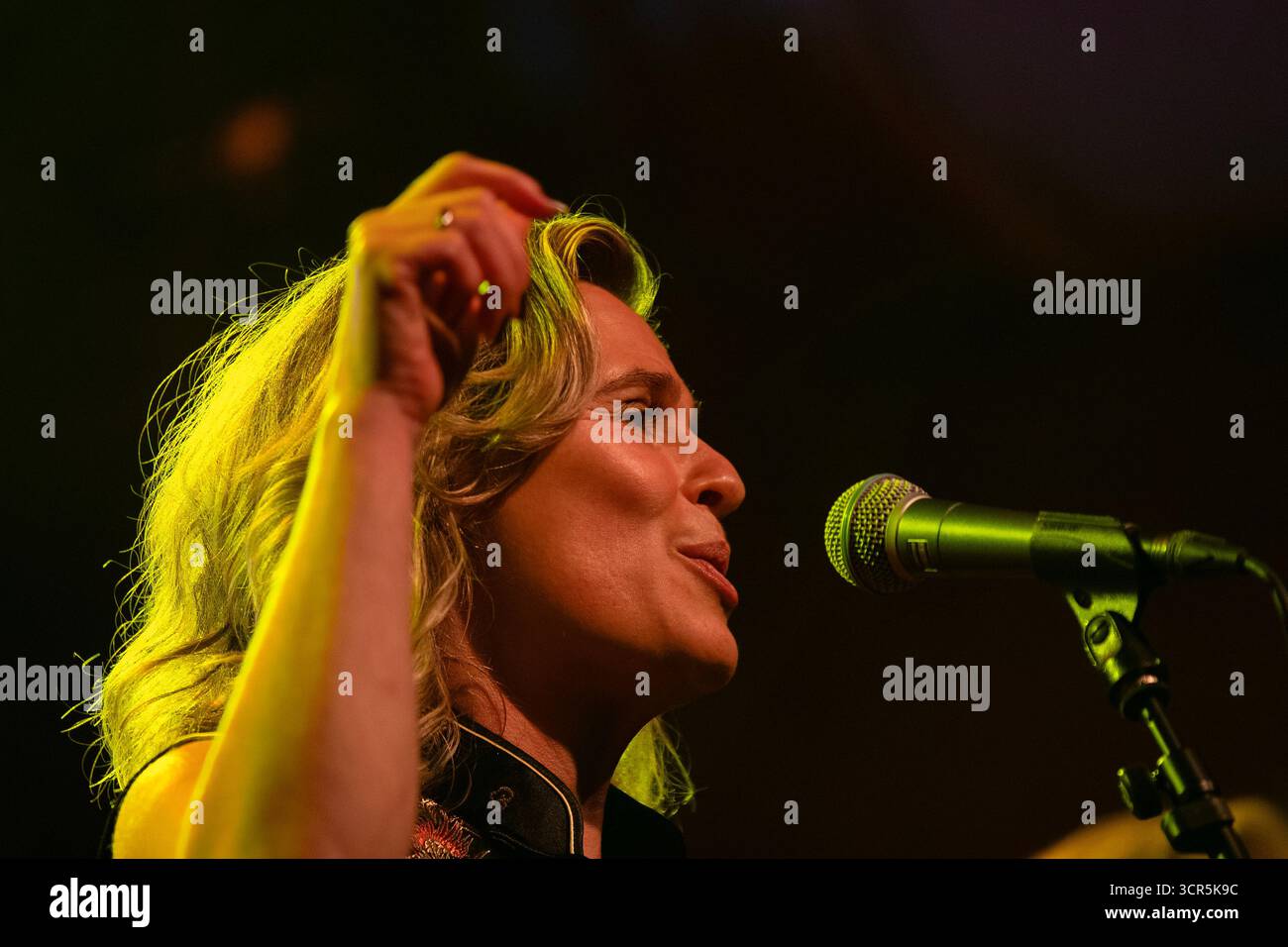 Amsterdam, Paesi Bassi. 28 settembre 2025. Crossroad Trail presso la Q-Factory di Amsterdam Paesi Bassi 28-9-2025 credito: Robert vant Hoenderdaal/Alamy Live News Foto Stock