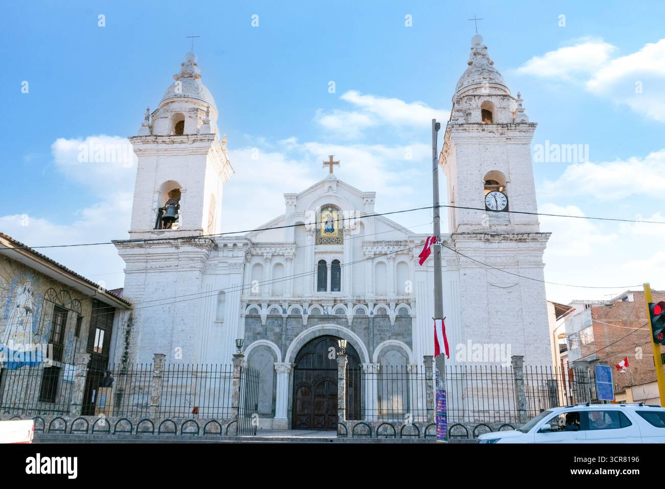 Chiesa madre di Santa Fe a Jauja, Junín - patrimonio architettonico del Perù Foto Stock