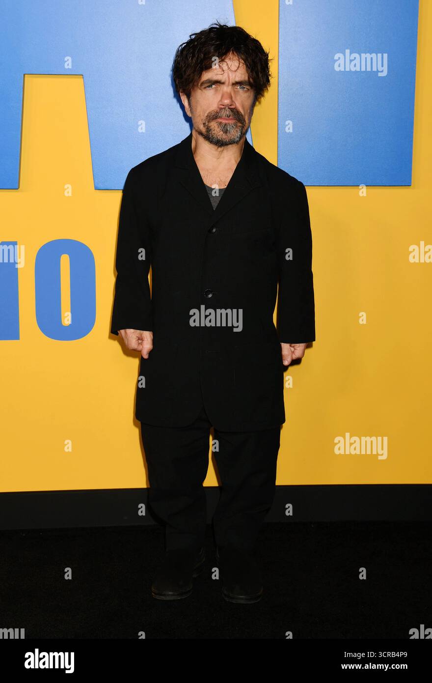 Los Angeles, California, Stati Uniti. 29 settembre 2025. Peter Dinklage partecipa alla premiere di Los Angeles di "Roofman" della Paramount Pictures al Paramount Theatre il 29 settembre 2025 a Los Angeles, California. Crediti: Jeffrey Mayer/Media Punch/Alamy Live News Foto Stock