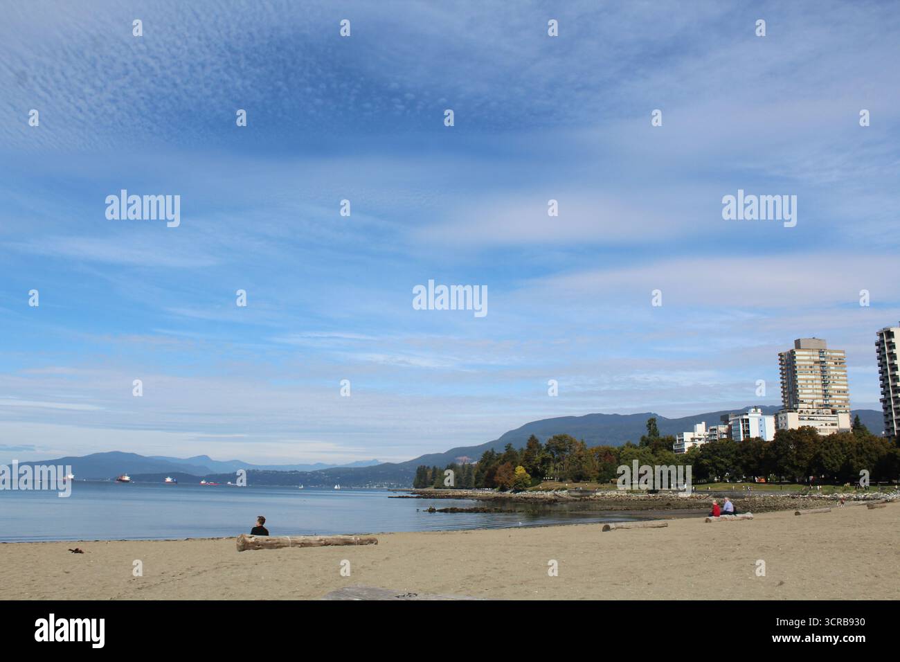 English Bay, Vancouver Foto Stock