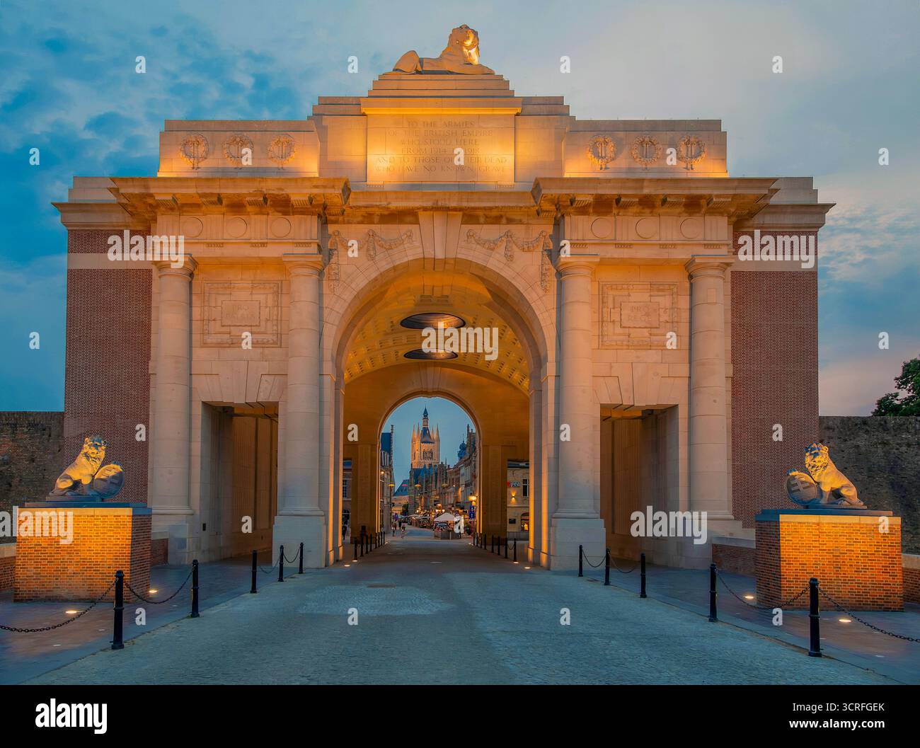 Ypres Foto Stock